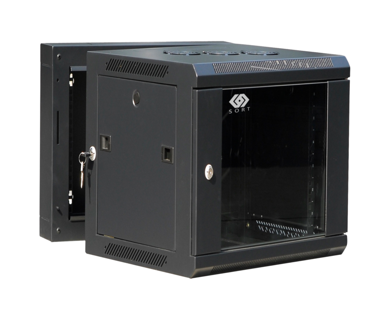 15U Double Section Rack – Sort – Y-Tech Communications & Security Solutions
